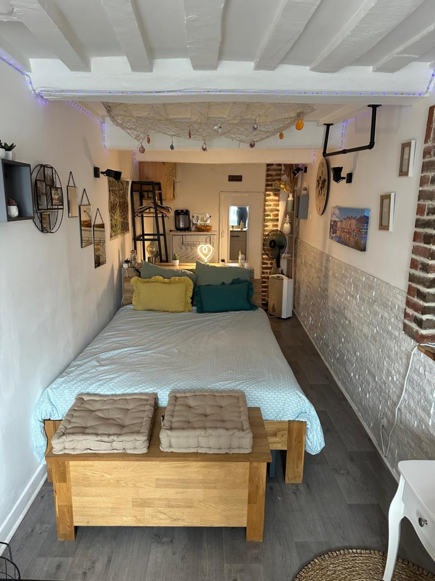 Le Ti Wi Studio En Plein Coeur Du Vieux Bassin 翁弗勒尔 外观 照片