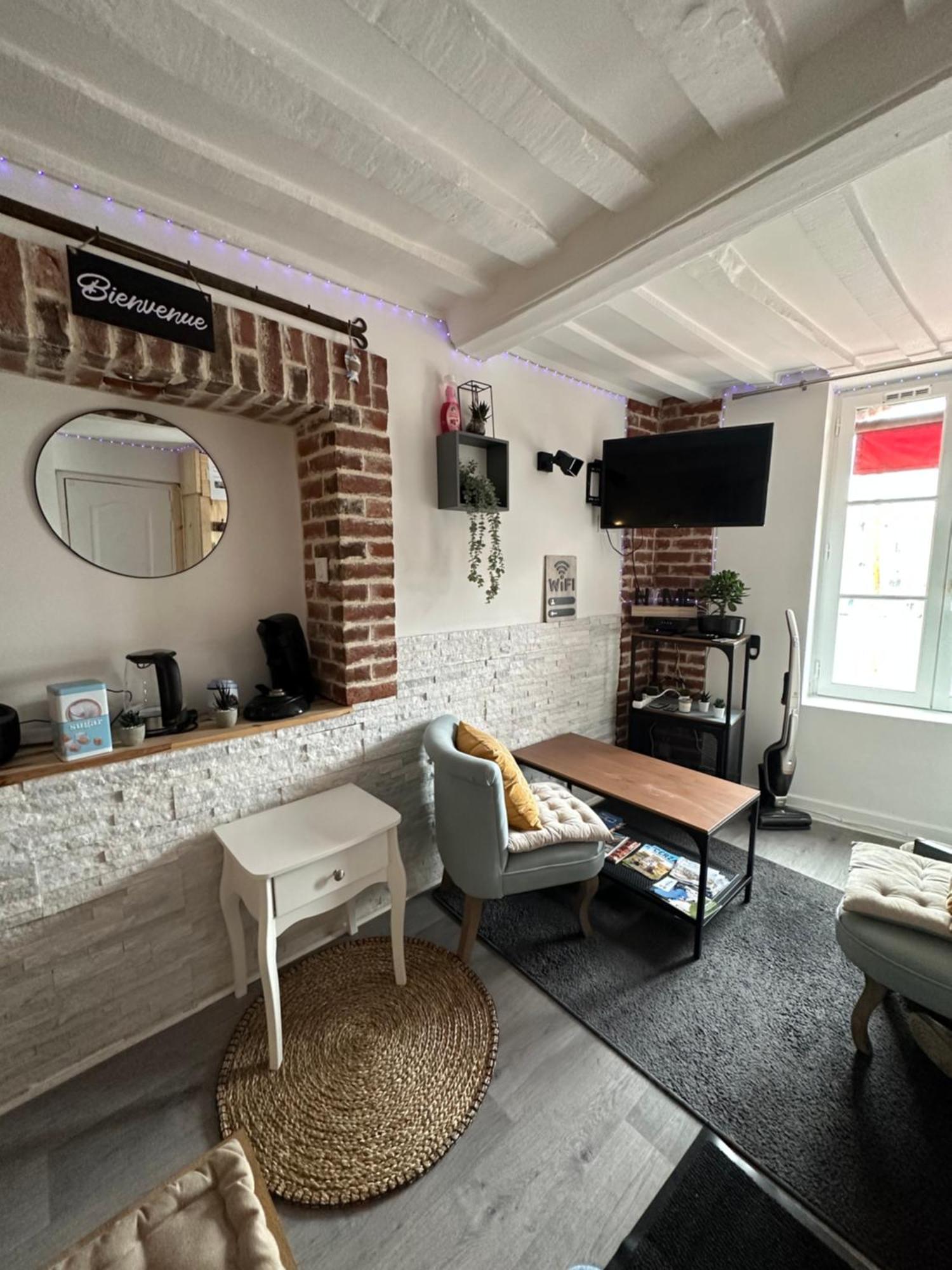 Le Ti Wi Studio En Plein Coeur Du Vieux Bassin 翁弗勒尔 外观 照片